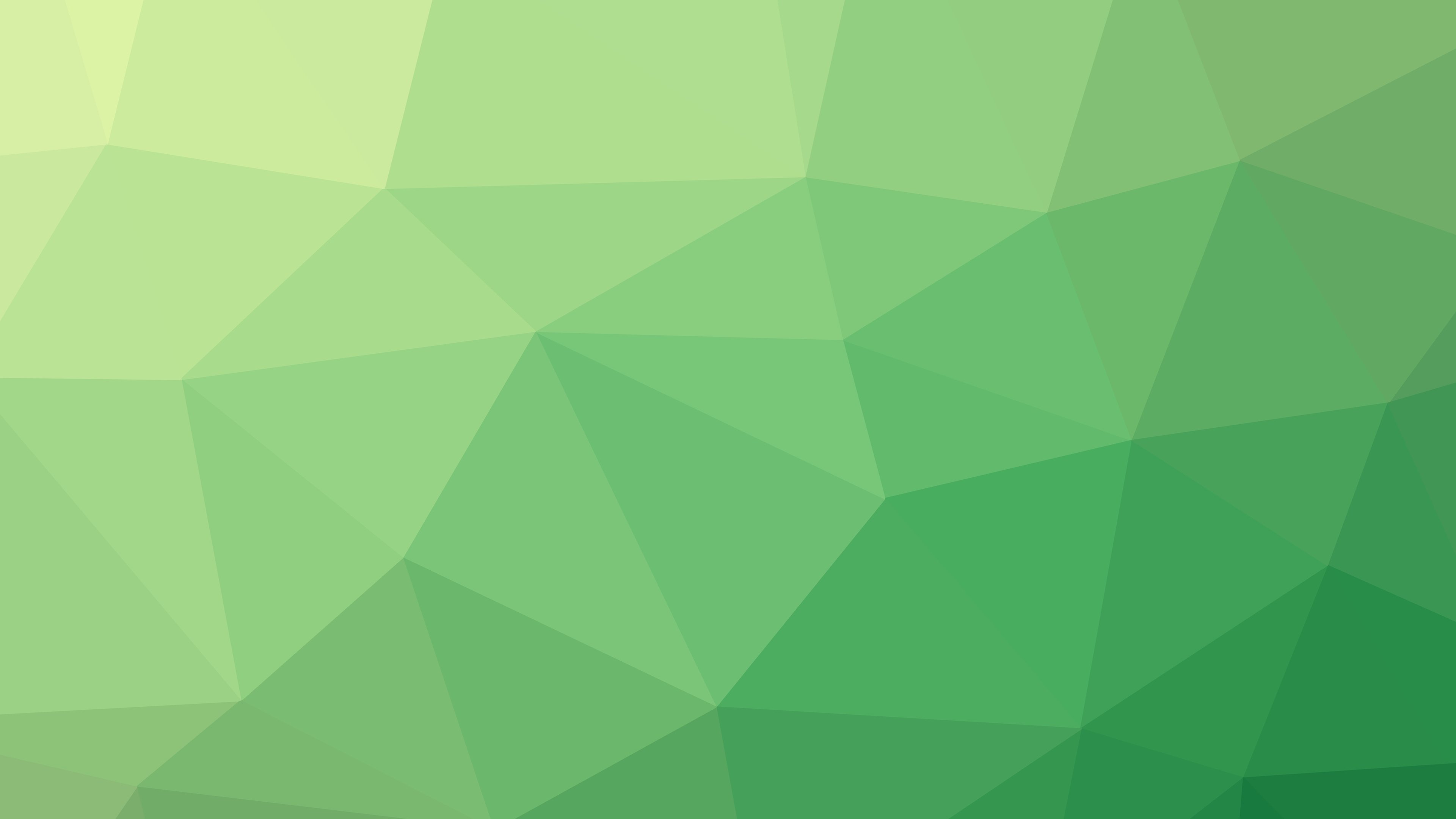 Abstract Polygon Green Background